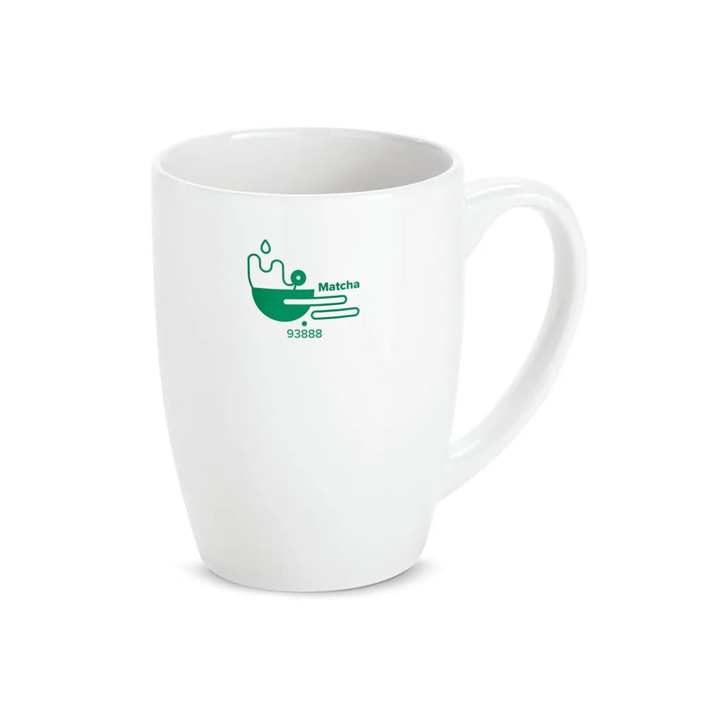 Keramikbecher 350 ml - MATCHA - Weiß