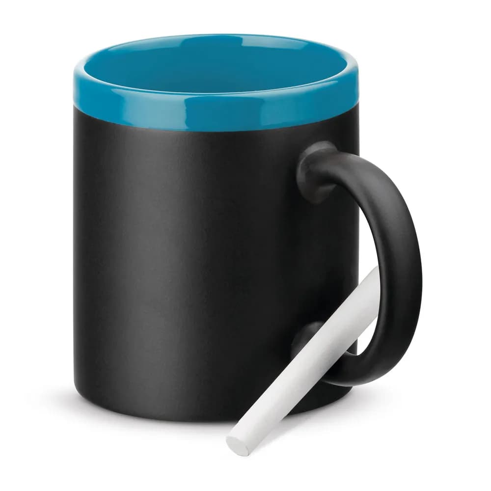 Tasse aus Keramik 360 mL - CHALKIE - Weiß