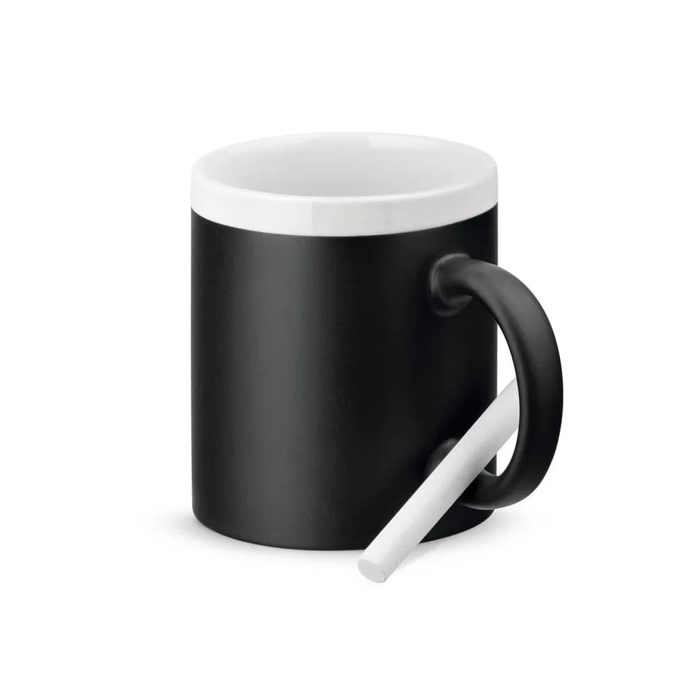 Tasse aus Keramik 360 mL - CHALKIE - Weiß