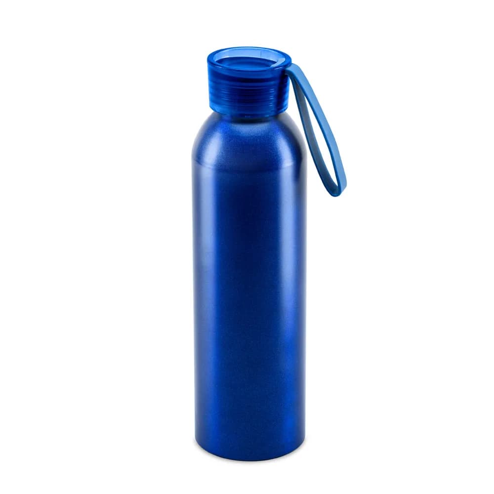 Recycelt Aluminium (100% rAL) flasche mit PP-Verschluss 660 mL - RIO - Blau