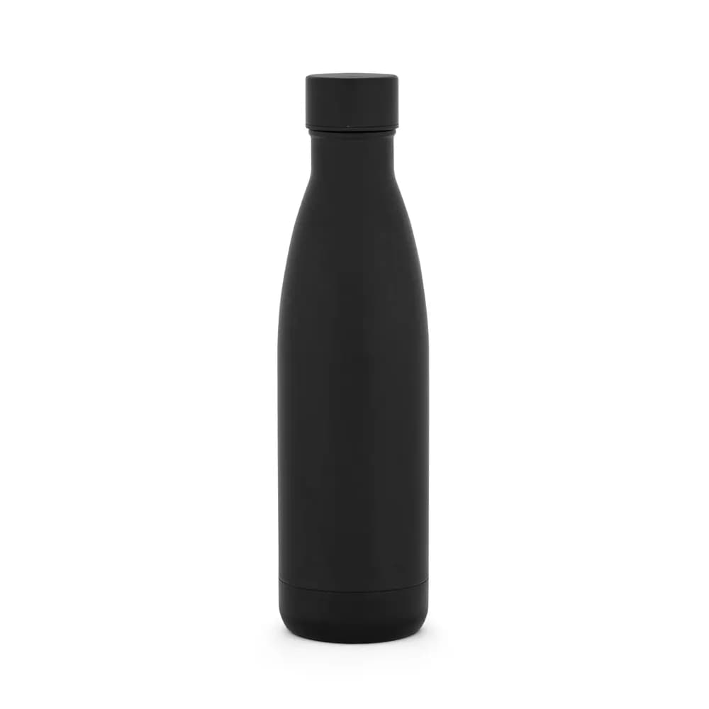 500-ml-Thermosflasche aus rostfreiem Stahl - BUFFON - Schwarz