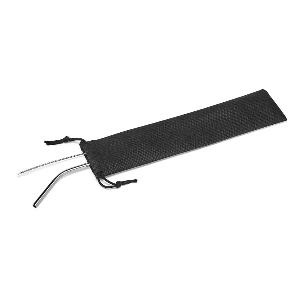 Wiederverwendbarer Strohhalm aus Edelstahl - COCKTAIL - Silber