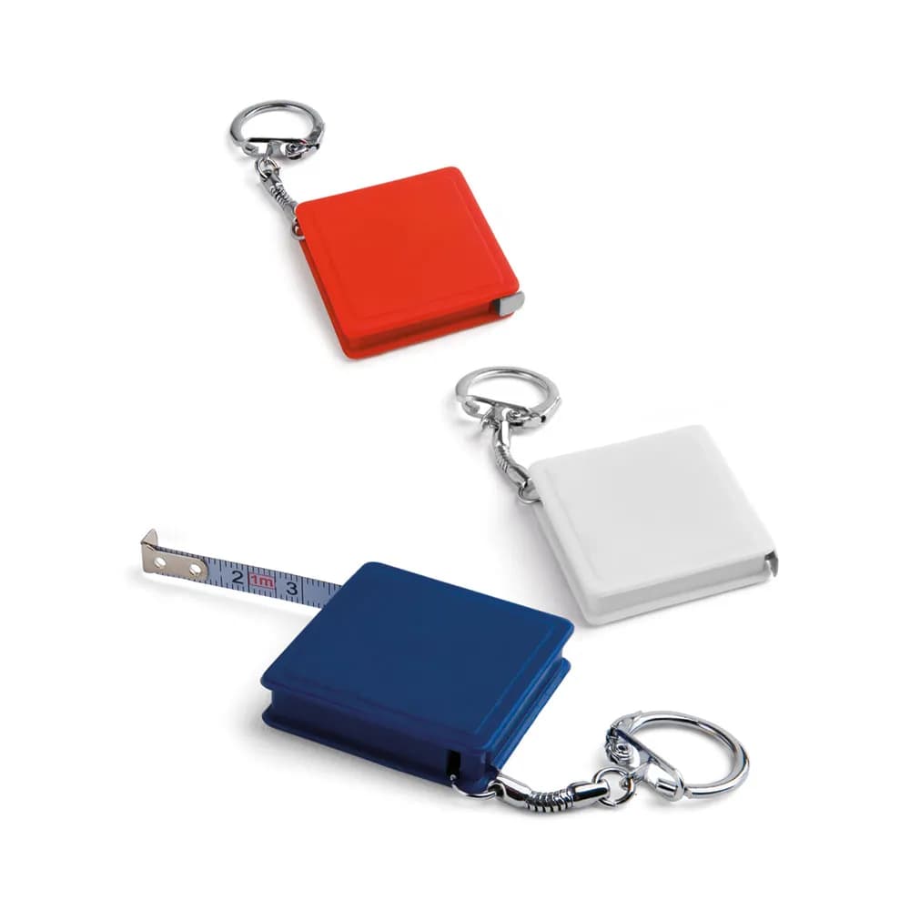 Schlüsselanhänger mit Maßband - ASHLEY - Blau
