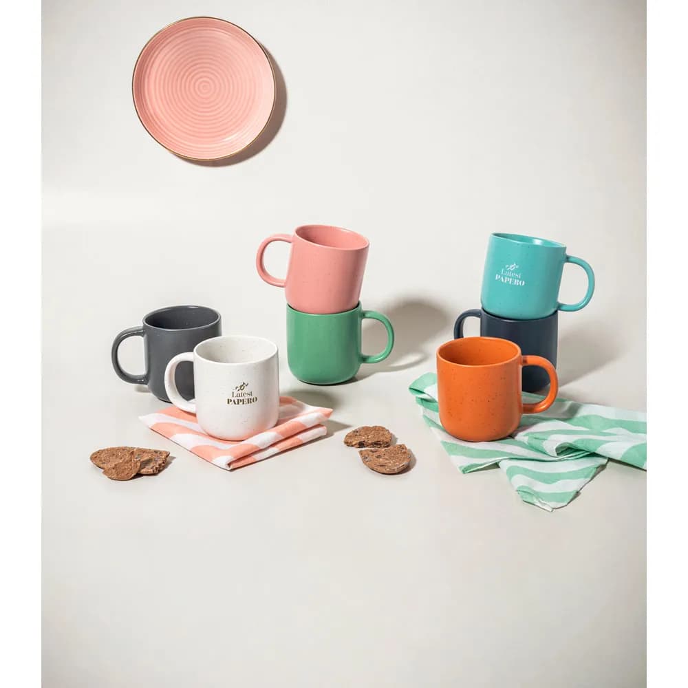 Tasse aus Keramik 370ml - CONSTELLATION - Hellrosa