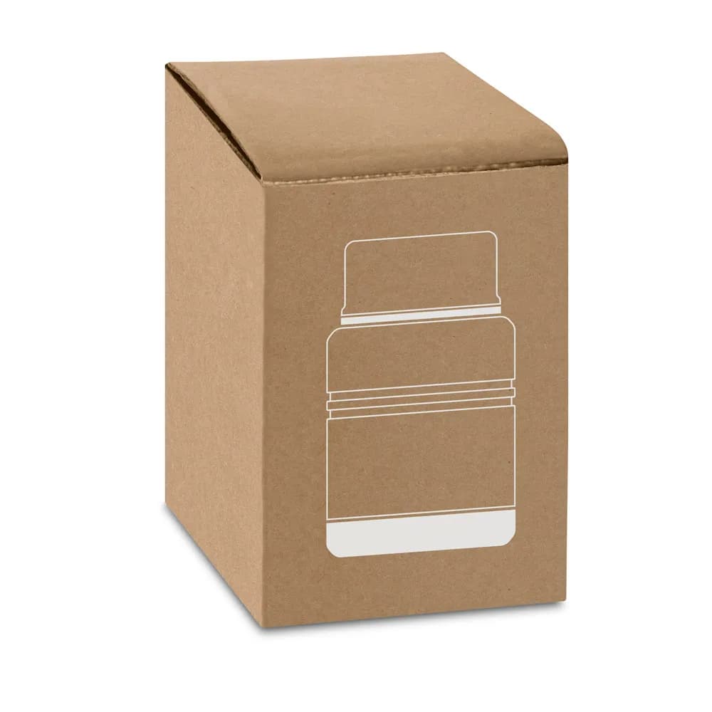 Isolierbehälter für Essen aus Edelstahl 550ml - GIMLET - Schwarz