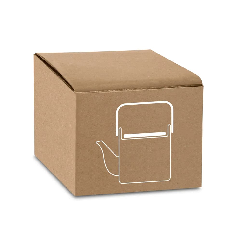 Teekanne aus Keramik 700ml - GLOGG - Pastellweiß