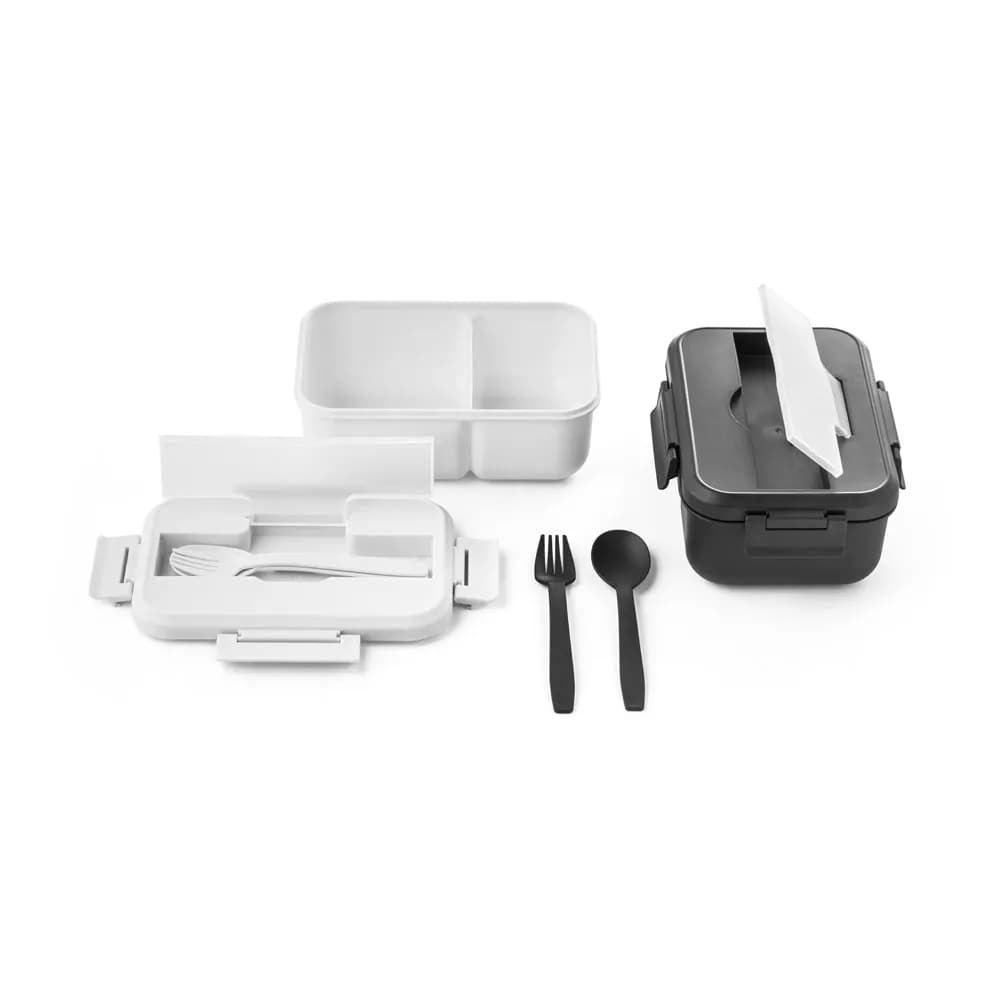 Lunchbox. Frischhaltebox aus PP 1000ml - PYRUS - Schwarz