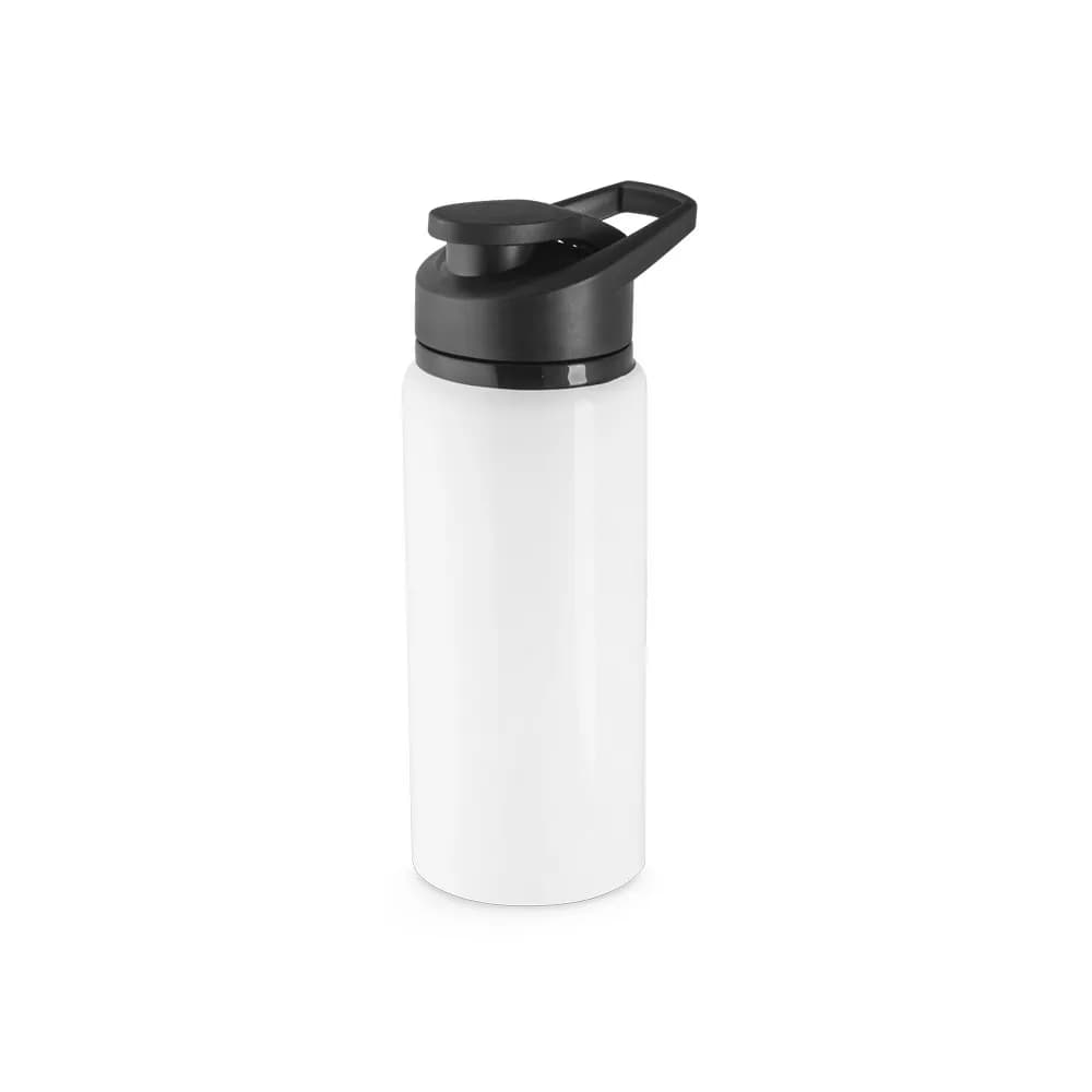 Sportflasche aus 100% recyceltem aluminium 600 mL - SHAWN - Weiß