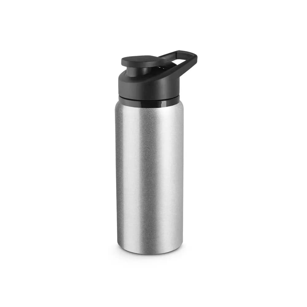 Sportflasche aus 100% recyceltem aluminium 600 mL - SHAWN - Satinsilber