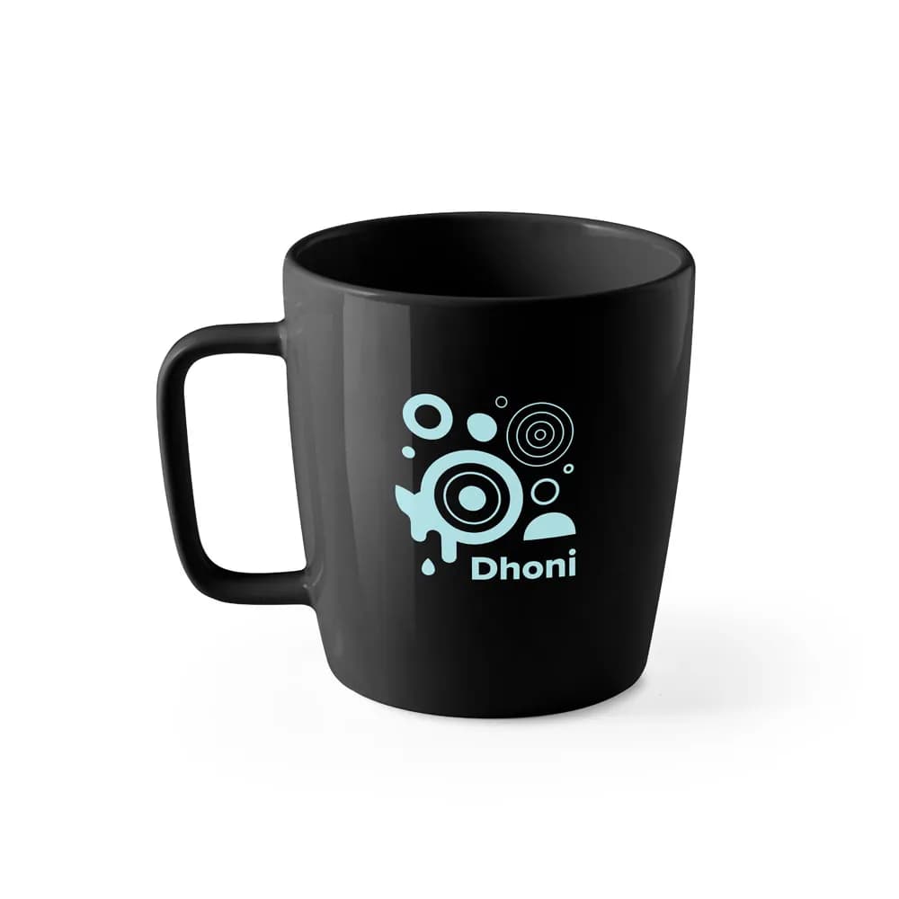 Keramik-Becher 450 mL - DHONI - Schwarz
