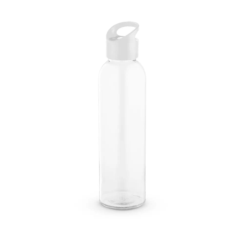 Glasflasche mit PP-Verschluss 500 ml - PORTIS GLASS - Weiß