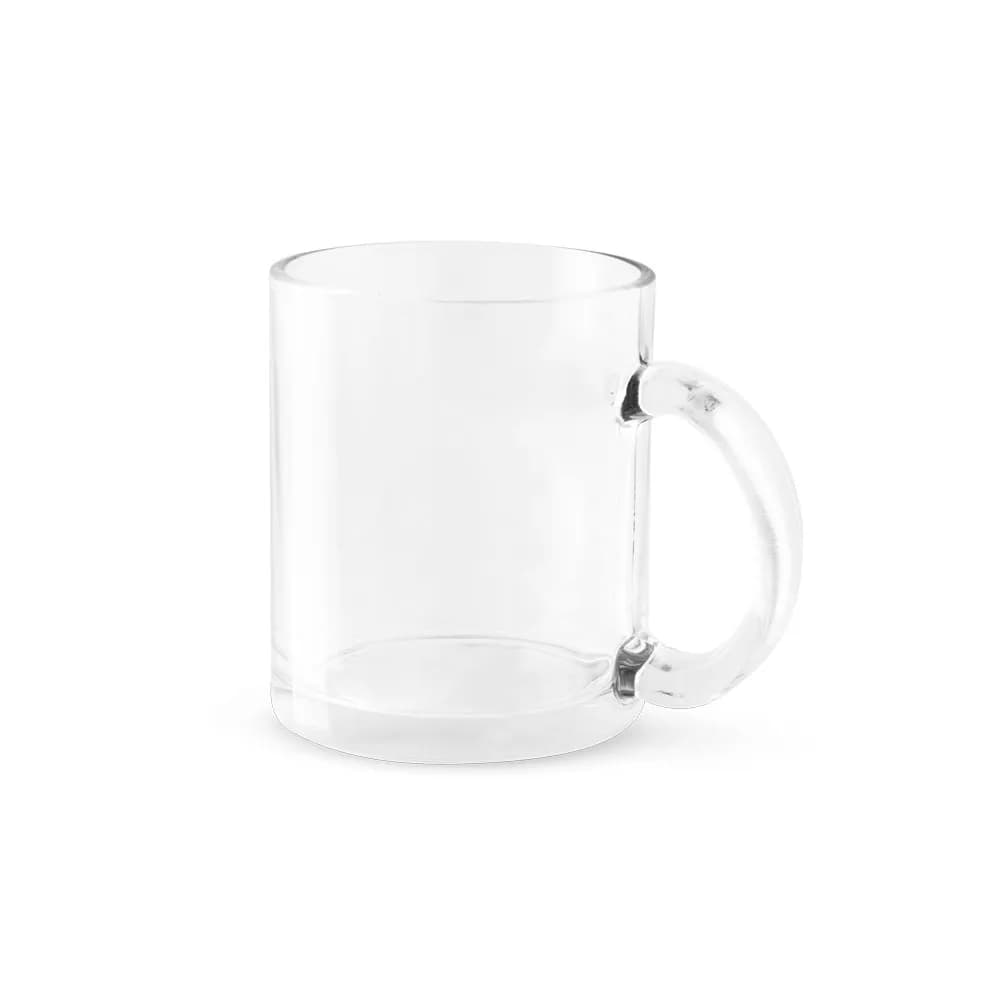 Glastasse (350ml) geeignet für Sublimation - CARMO - Transparent
