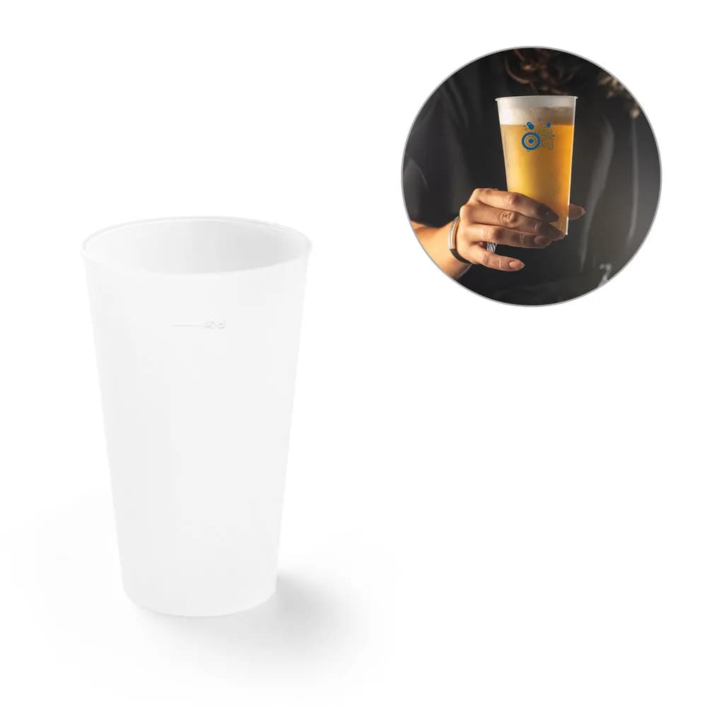 PP-Festivalbecher 500 ml - KANE - Transparent