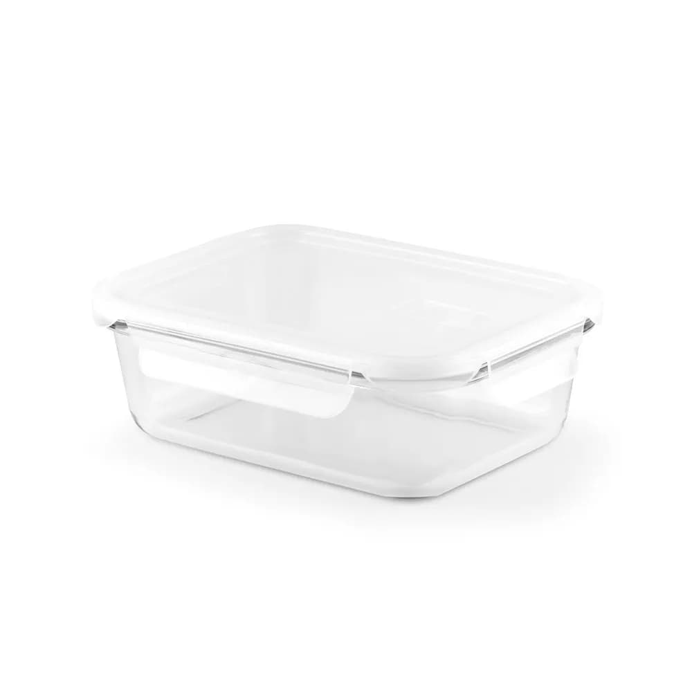 Lunchbox. Hermetische Box aus Borosilikatglas (1000ml) - QUORIN - Weiß