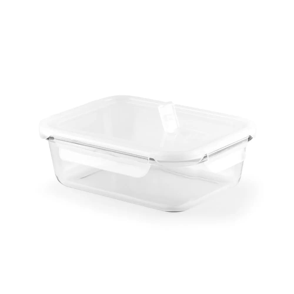 Lunchbox. Hermetische Box aus Borosilikatglas (1000ml) - QUORIN - Weiß