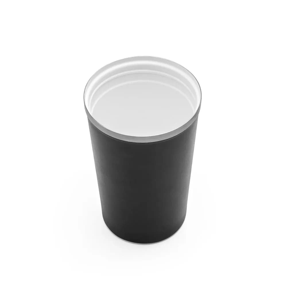 Reisebecher aus Edelstahl mit Keramikbeschichtung innen 470ml - PHELPS CERAMIC - Schwarz