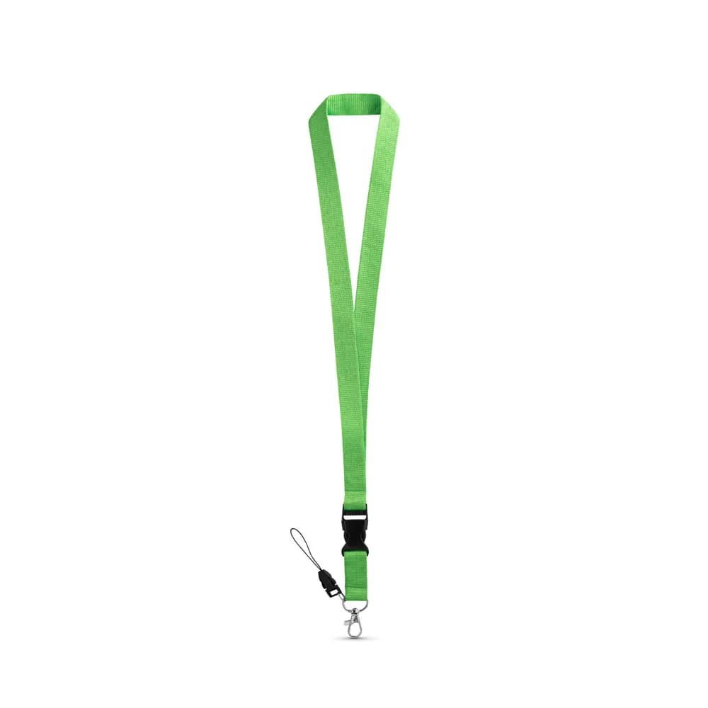 Lanyard aus Polyester - ANQUETIL - Hellgrün