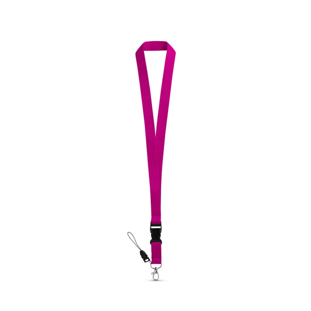 Lanyard aus Polyester - ANQUETIL - Violett