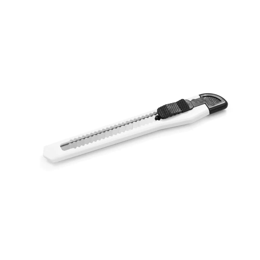 Teppichmesser mit abtrennbarer Feststellklinge - BALIC - Weiß