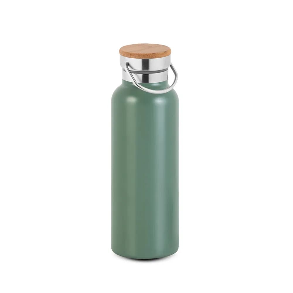 Trinkflasche aus Edelstahl (36% recycelt) (570 mL), doppelwandig und vakuumisoliert - RAGNAR - Khaki
