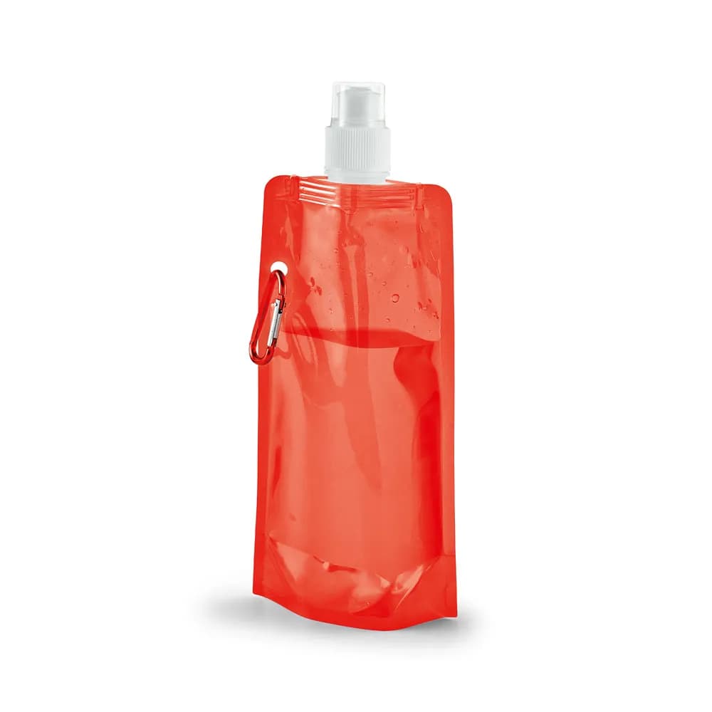 460 ml PE-Faltflasche - KWILL - Rot