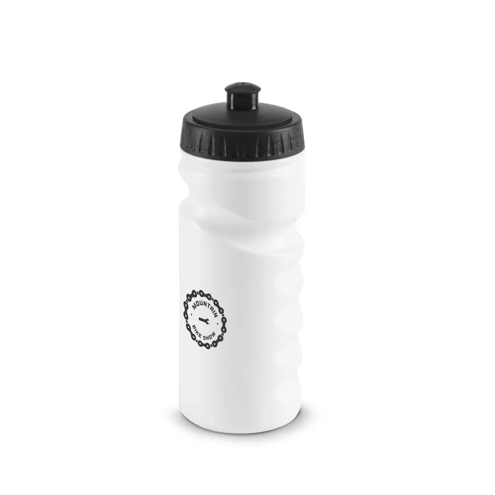 530 mL HDPE-Sportflasche - LOWRY - Schwarz