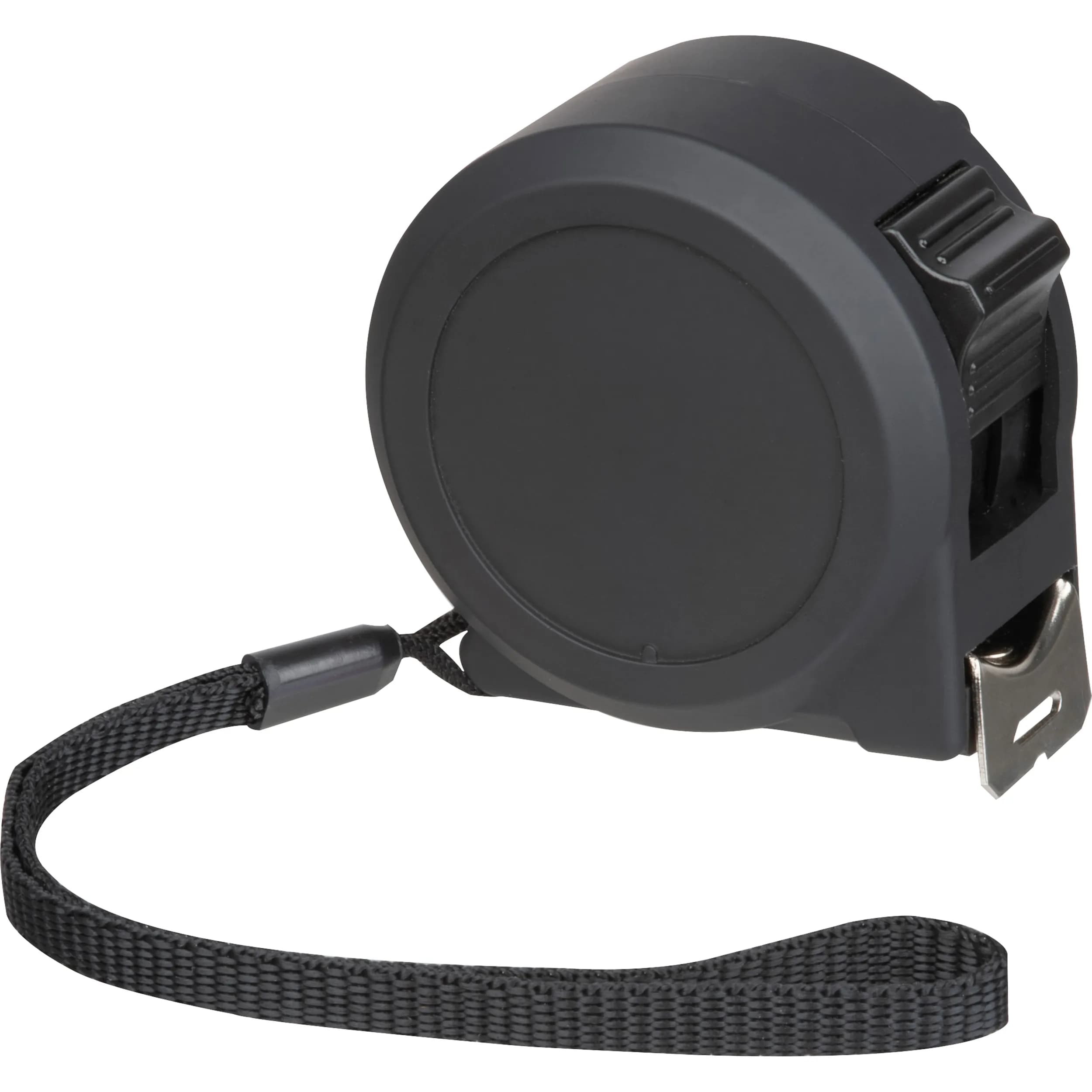 Stahlbandmaß mit Kunststoffgehäuse 5m  CARLOTA - schwarz