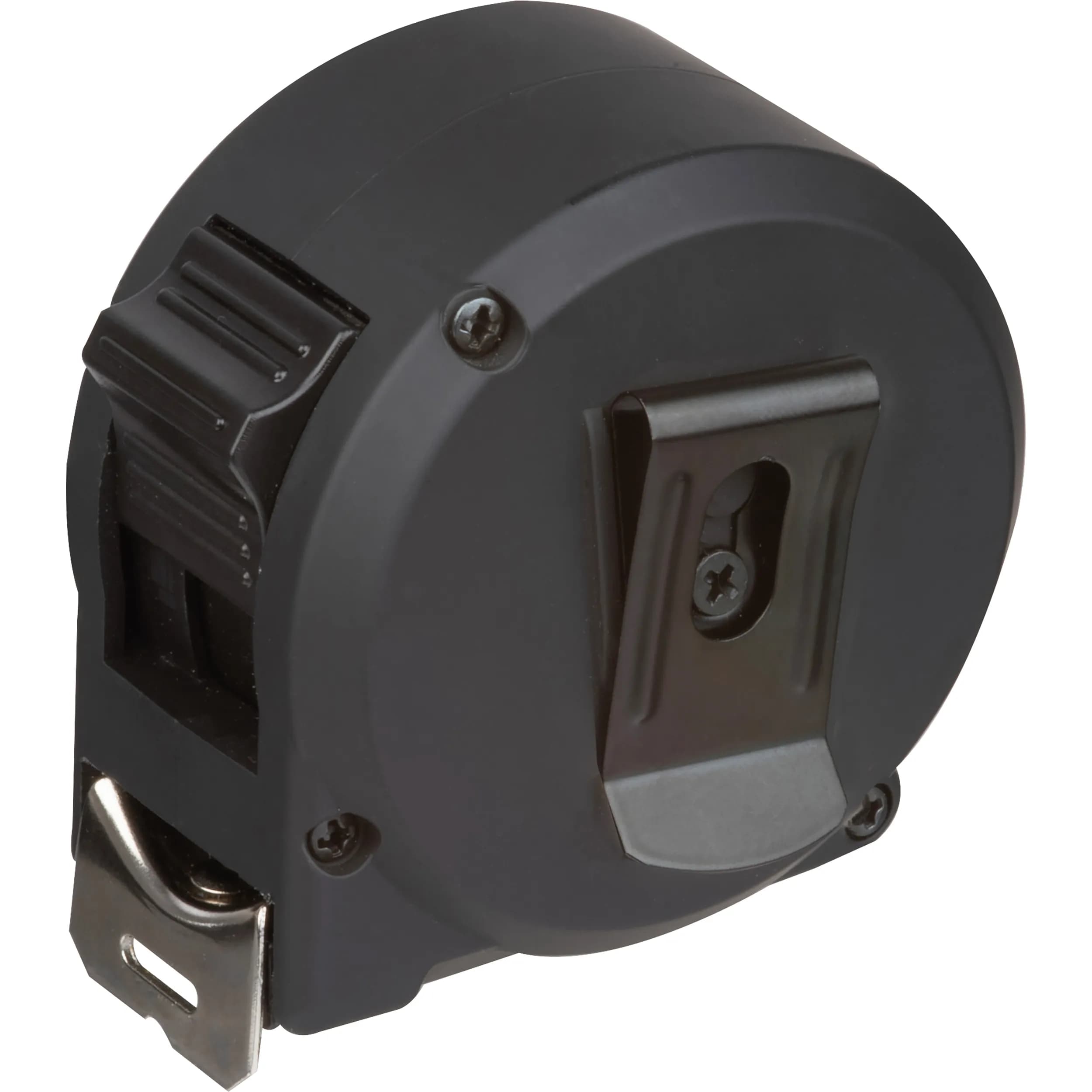 Stahlbandmaß mit Kunststoffgehäuse 5m  CARLOTA - schwarz