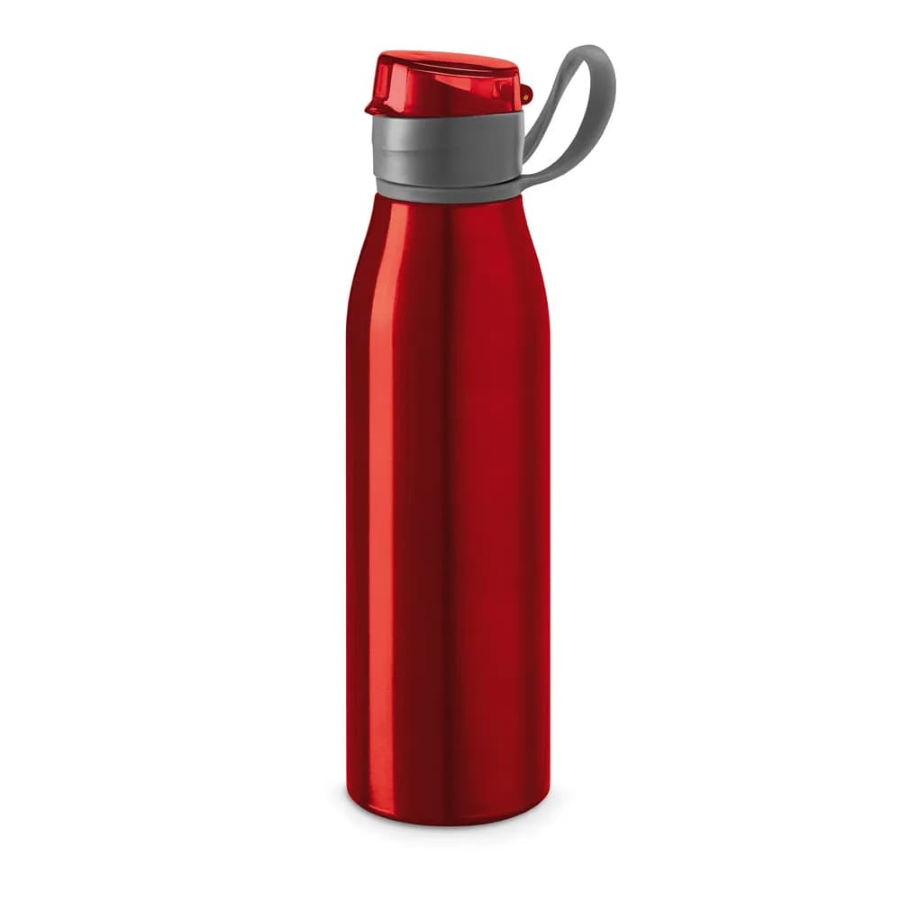 Sportflasche aus Aluminium 650 mL - KORVER - Rot