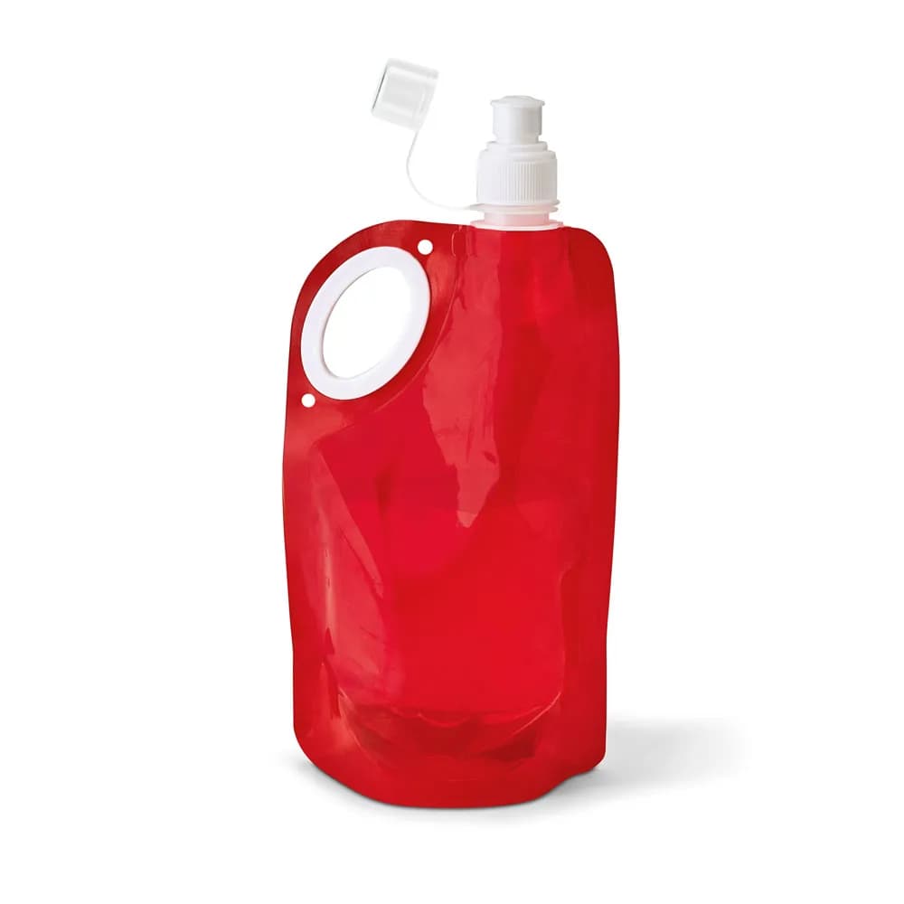 Faltbare Flasche aus PET, PA und PE 750 ml - HIKE - Rot