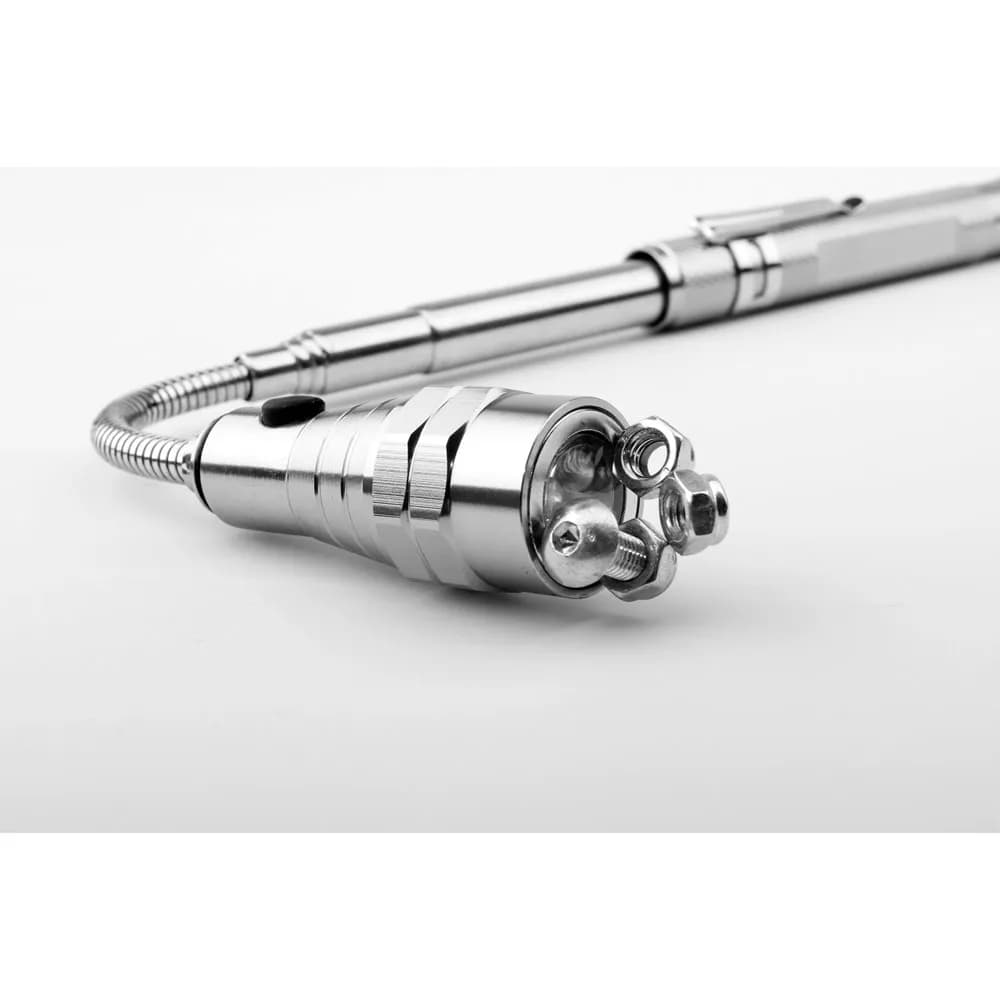 Ausziehbare LED Metall-Laterne - NOBEND - Silber