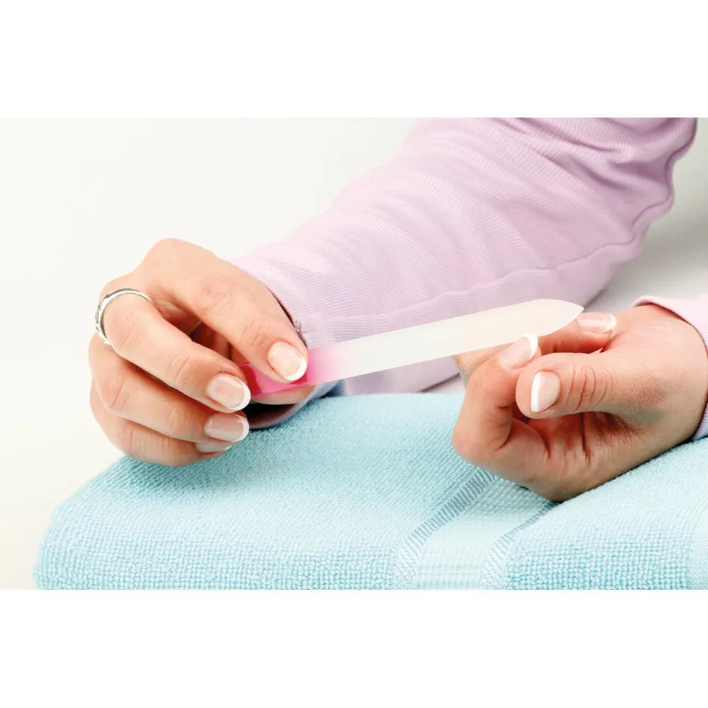 Glas-Nagelfeile - RASPERA - Rosa