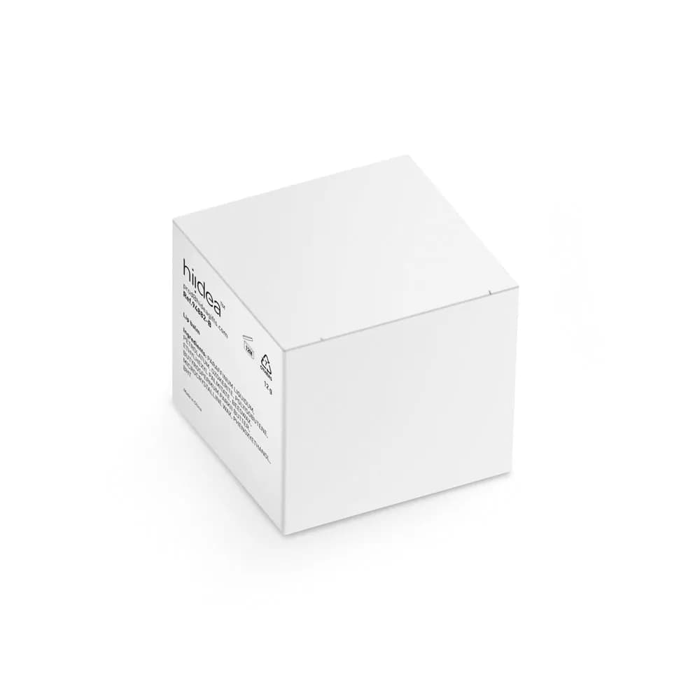 Lippenbalsam. Gehäuse aus ABS - ALBA - Silber