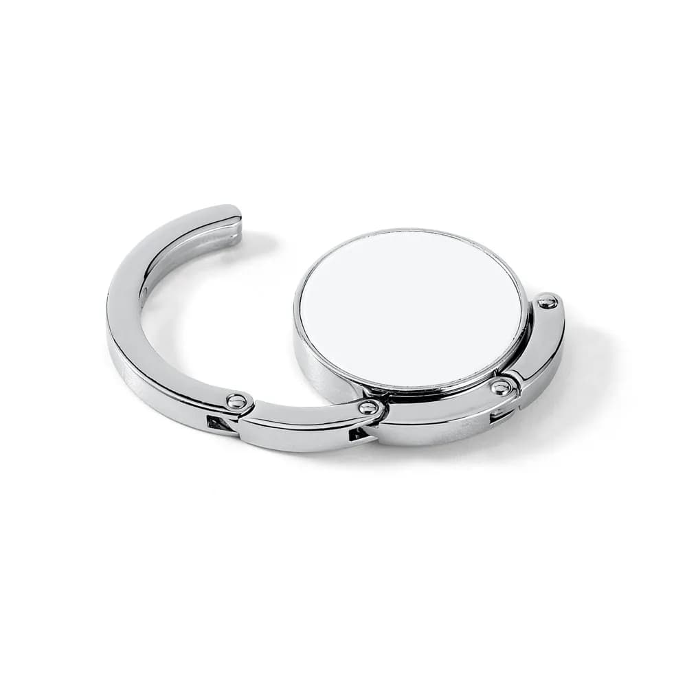 Stabiler Handtaschenhalter aus Metall - FLORENCE - Weiß