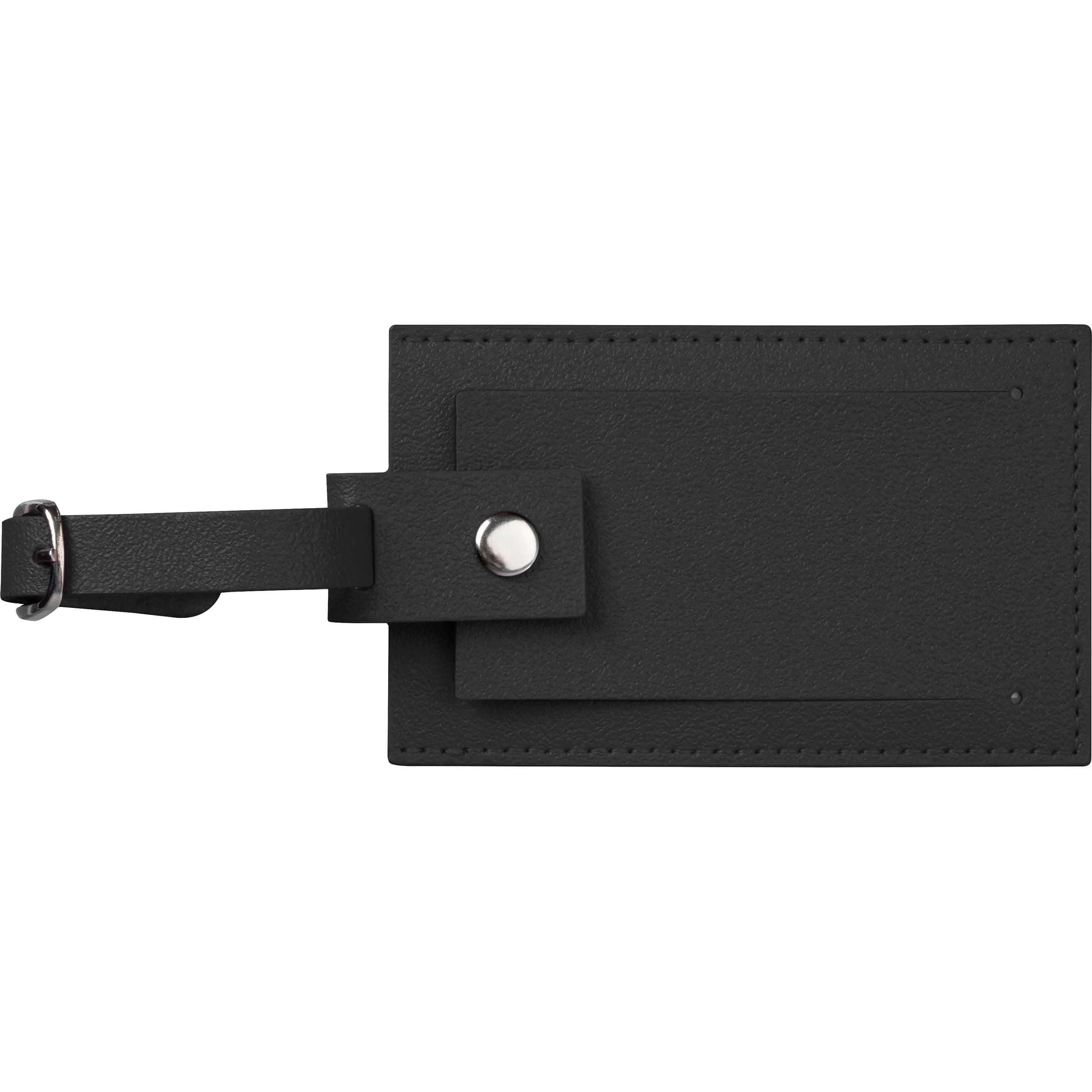 Kofferanhänger aus Kunstleder AMALIA - schwarz