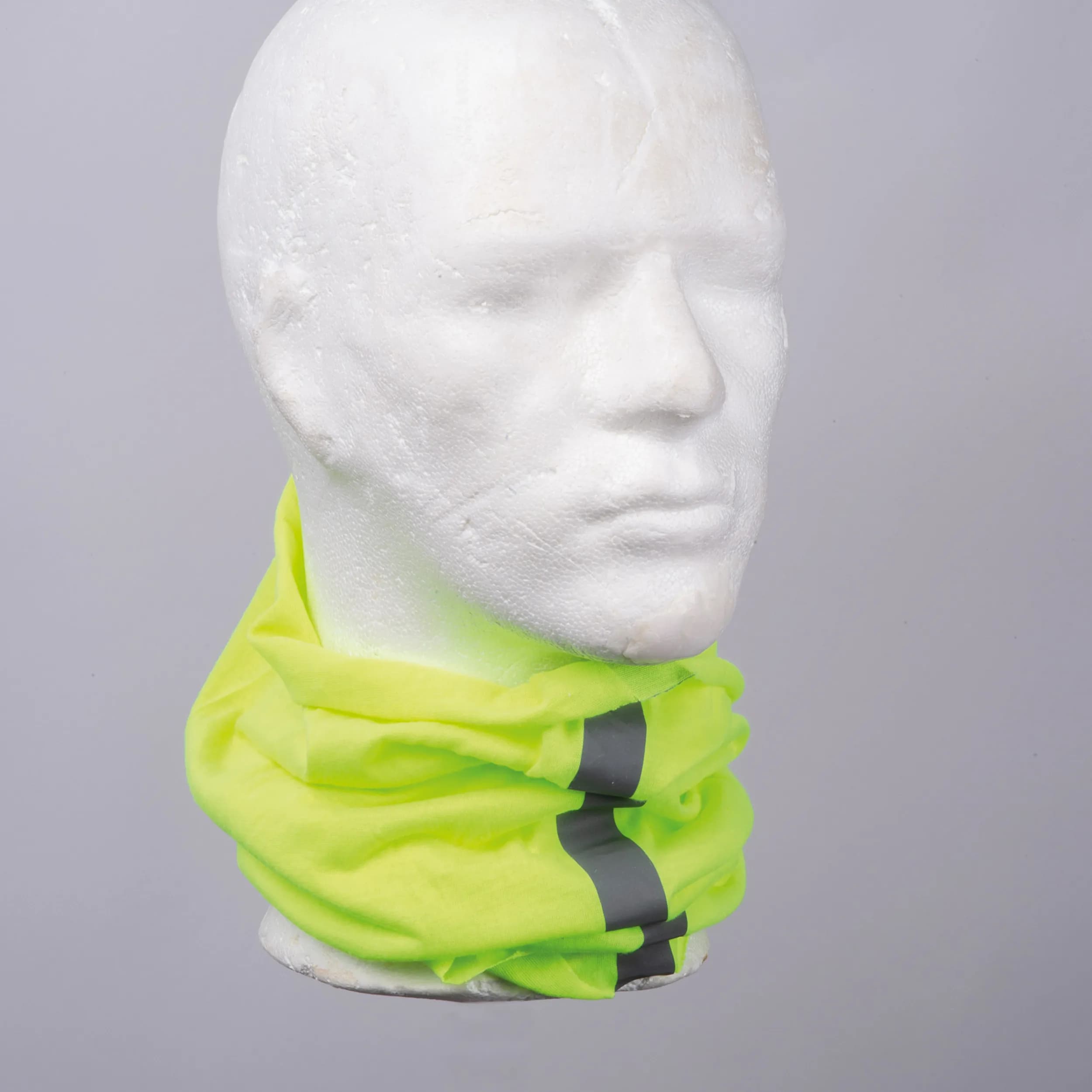 Bandana Loop Schal mit Reflektorstreifen IGNACIO - gelb