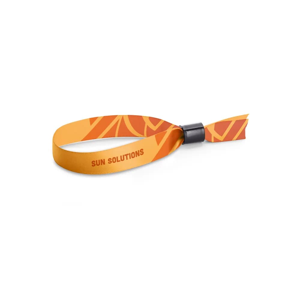 SET Lanyard SUBLIMATION Slim II (15 mm) Polyester-Armband mit Sicherheitsverschluss - HOBART - Weiß
