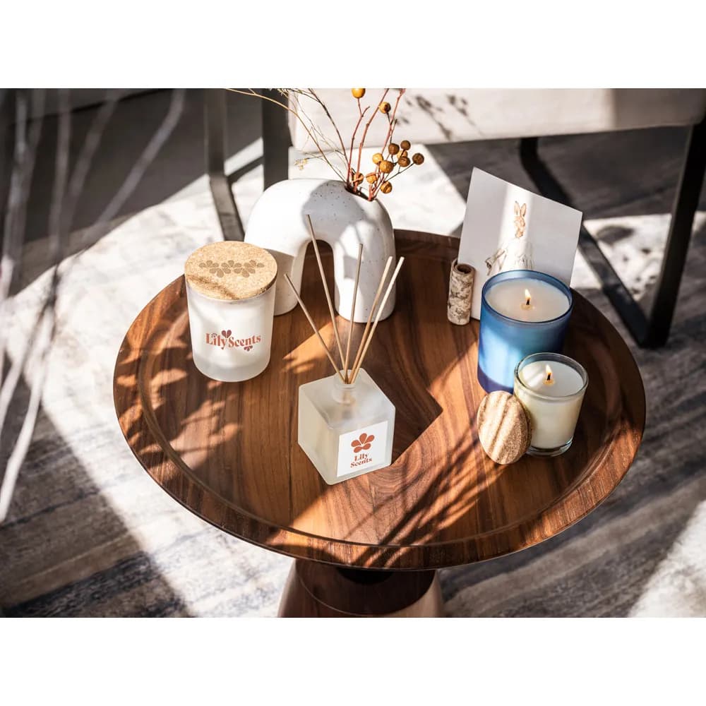 Diffusorstäbchen in Glasflaschen - YEUN - Blau