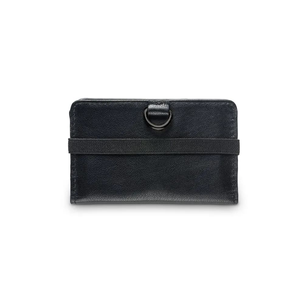 Geldbörse aus Leder mit RFID für 10 Kreditkarten - ORVYN - Schwarz
