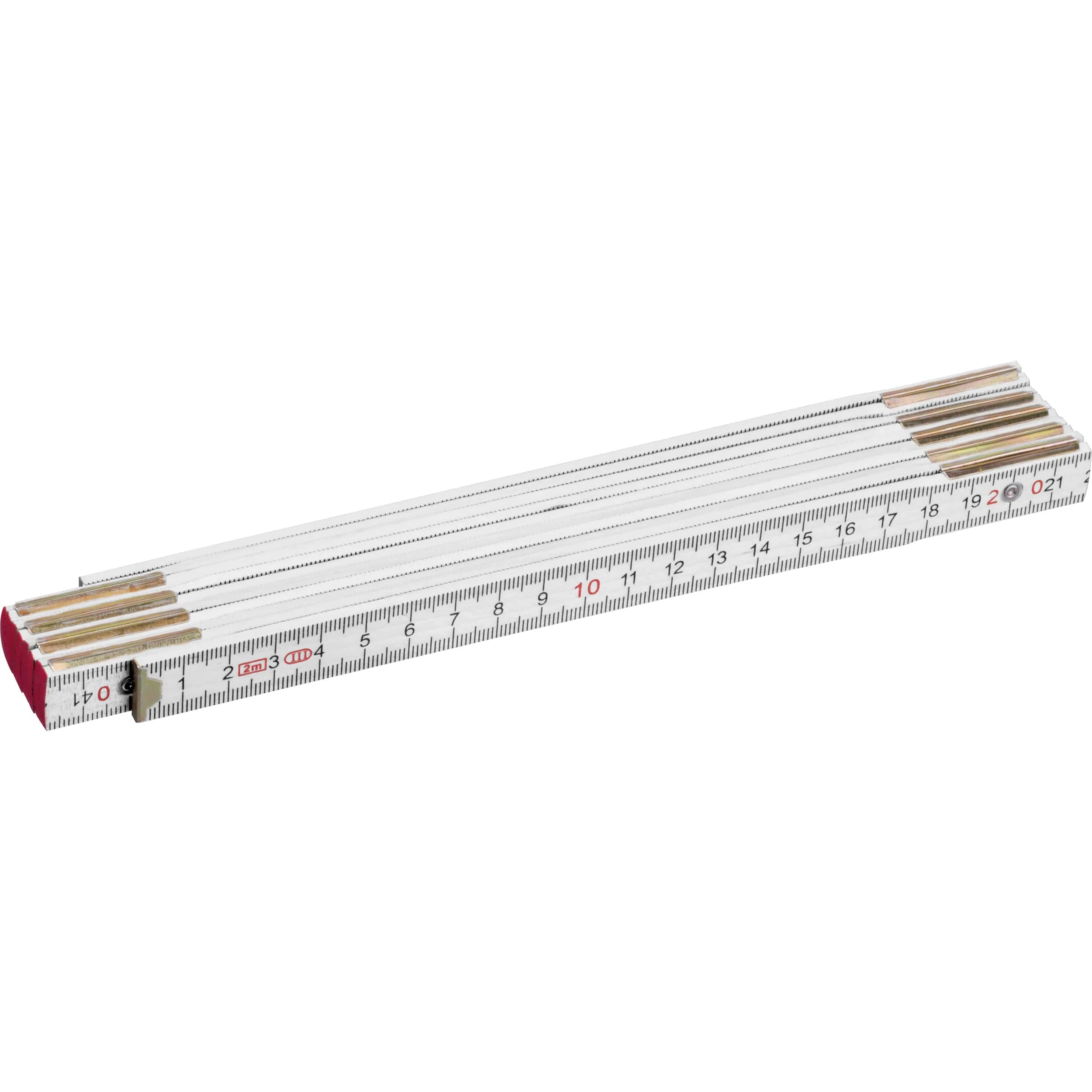 Zollstock aus Holz SVENJA - weiss