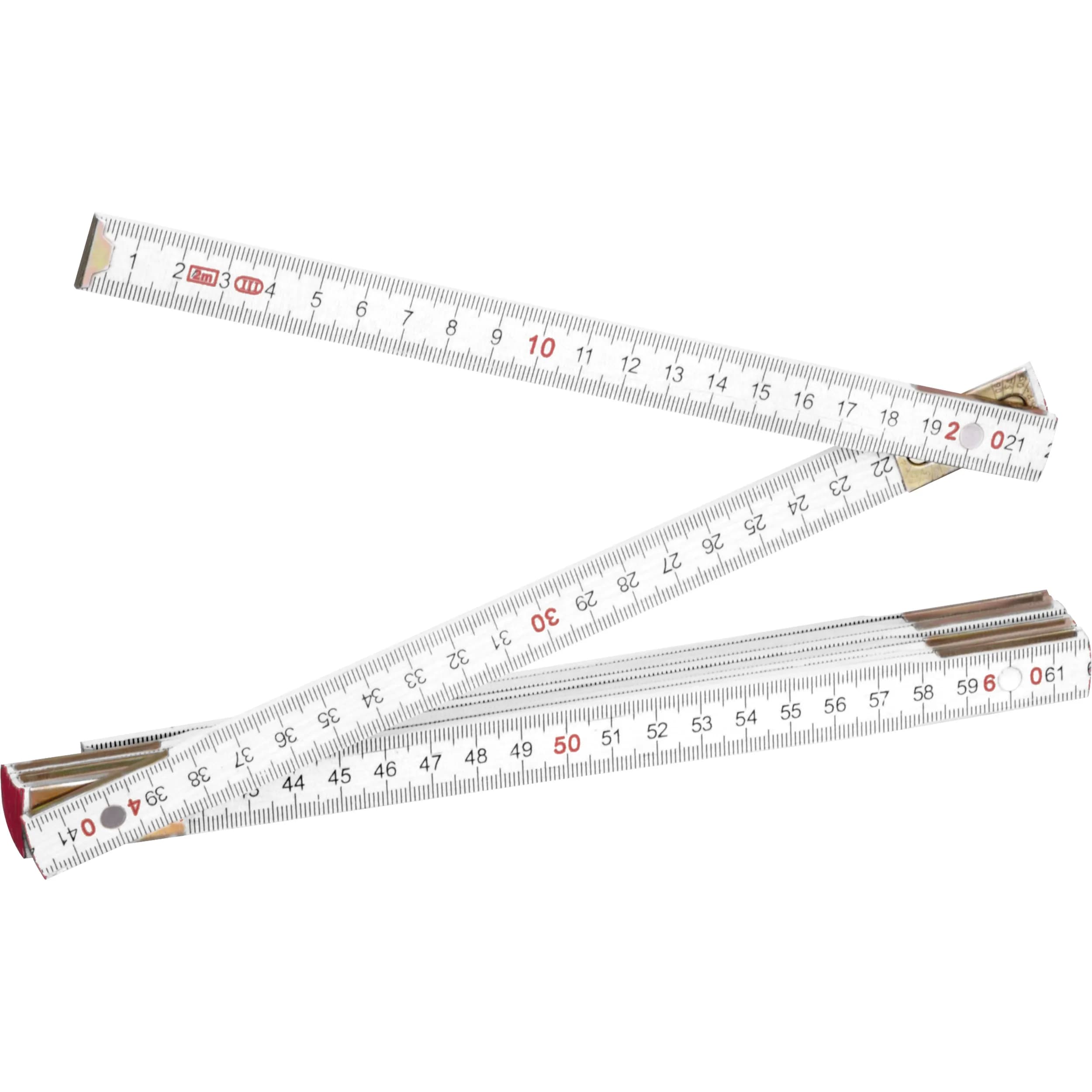 Zollstock aus Holz SVENJA - weiss