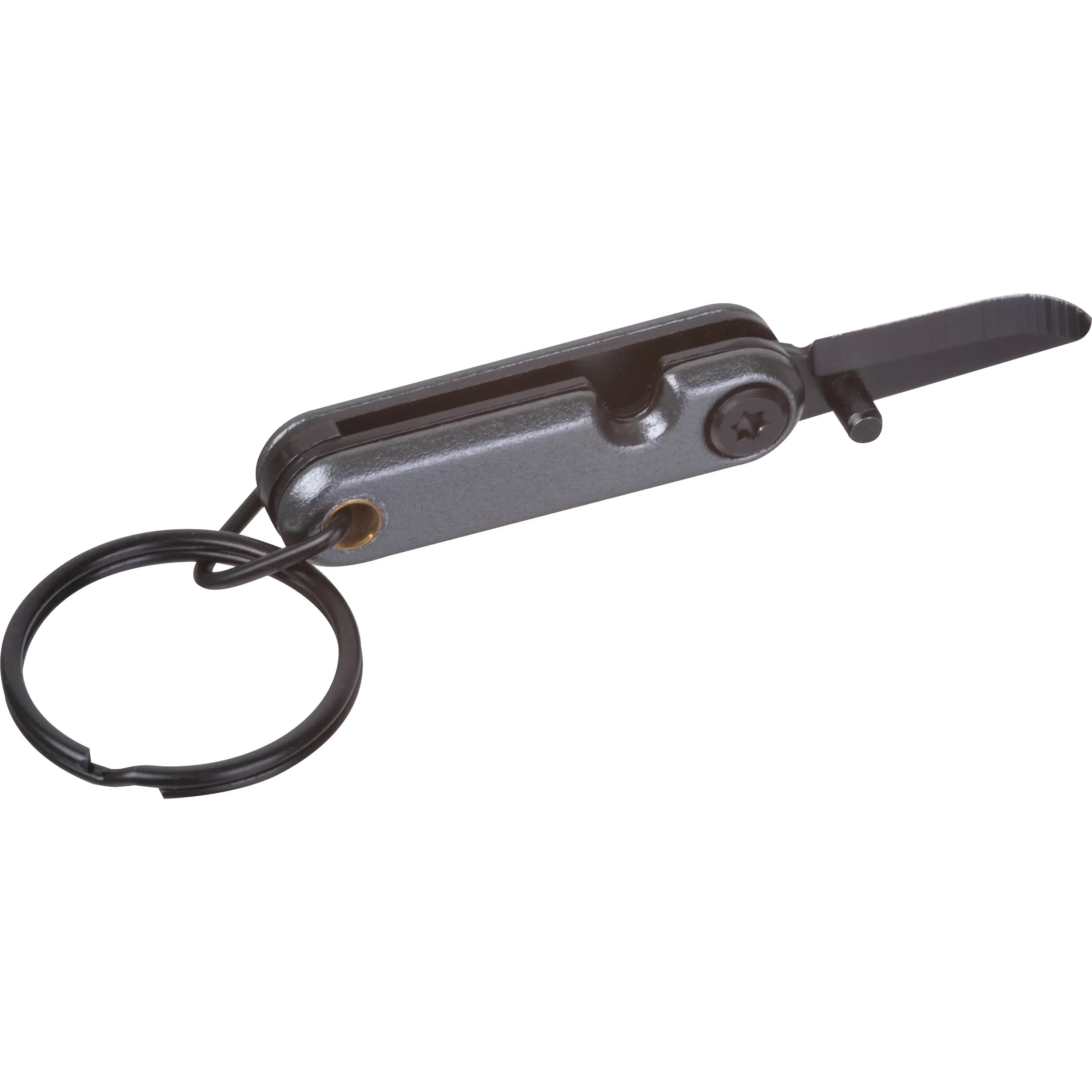 Mini Edelstahl Taschenmesser HOWARD - anthrazit