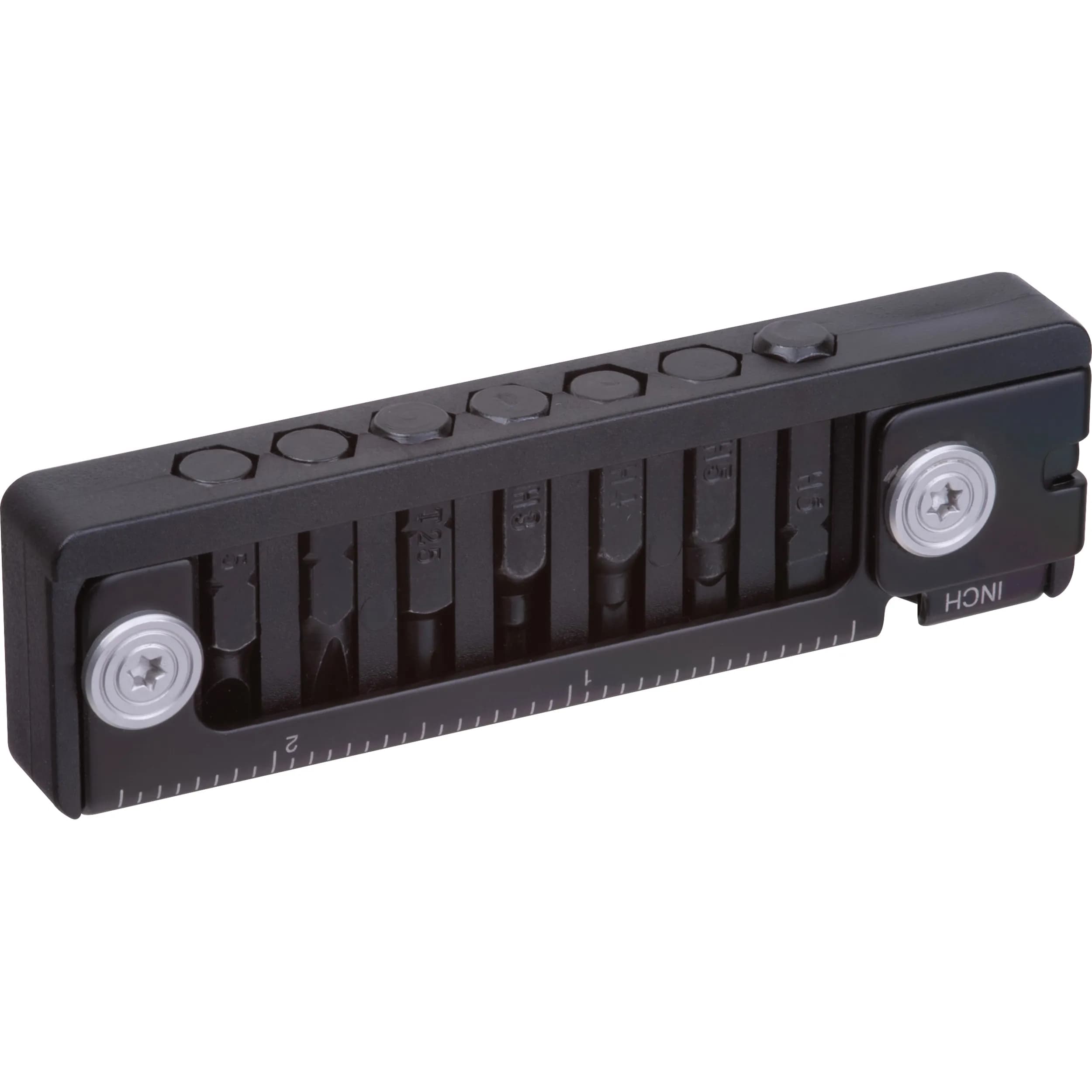 8-teiliges Multitool aus Edelstahl ADRIANA - schwarz