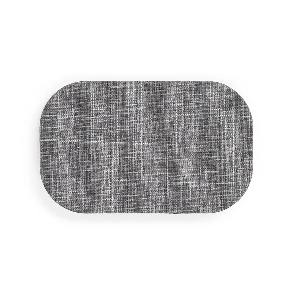 Schnelles 10W wireless Ladegerät aus recyceltem PET (100 % rPET) - RENEWAL CHARGER - Grau