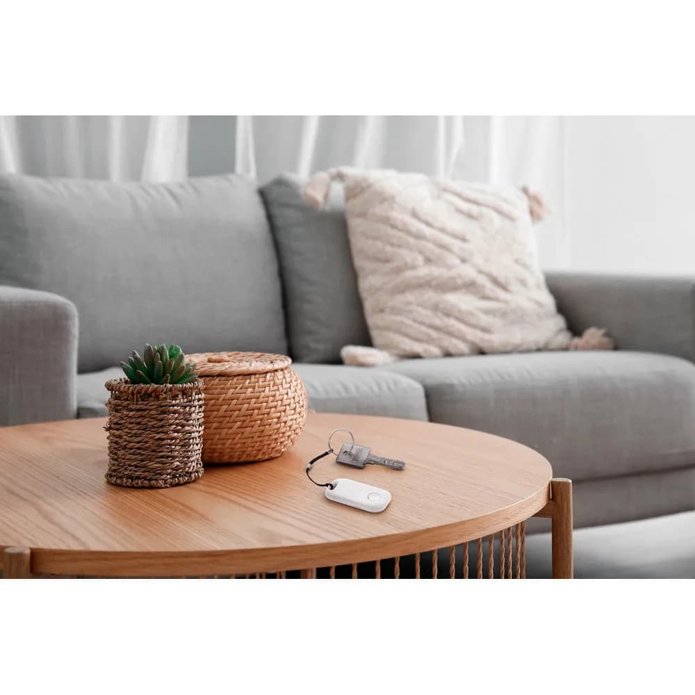 Wireless Tracker mit kompaktem, leichtem Design aus recyceltem ABS (100 % rABS) - DAMY - Weiß