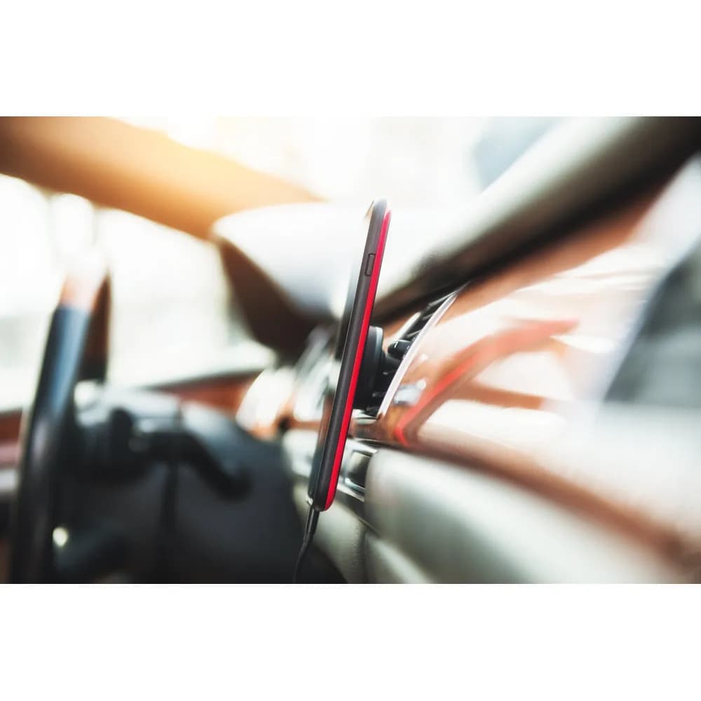 Handyhalter aus Aluminium - PLANCK - Schwarz