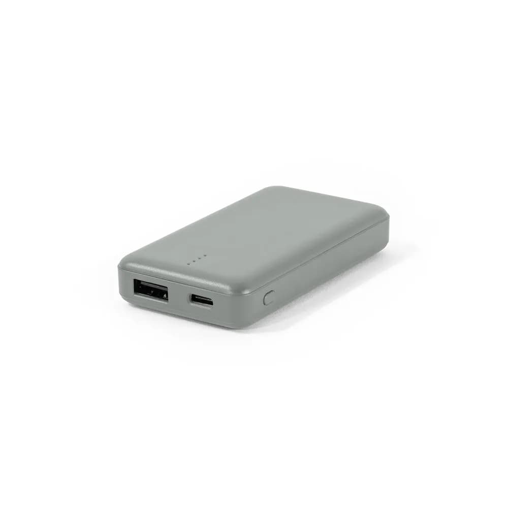Powerbank 4000 mAh bei recyceltem ABS (100% rABS) - SHERYL - Grau