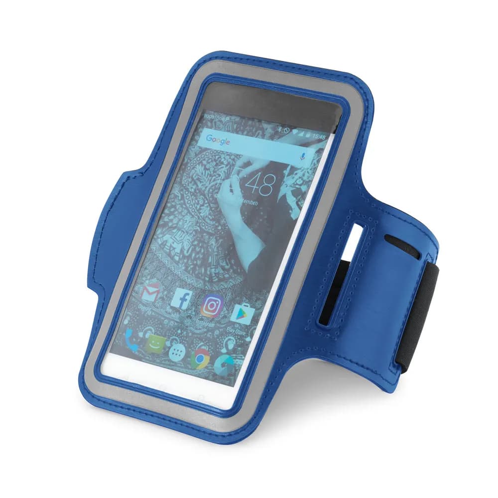 Armband aus PU und Soft Shell für 6.5-Smartphone - CONFOR - Schwarz