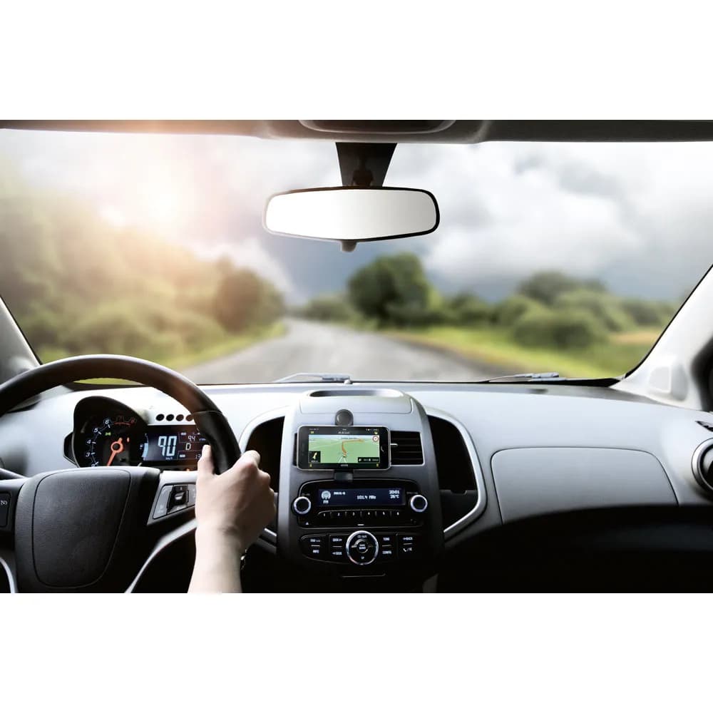 Handyhalter aus ABS - EULER - Schwarz