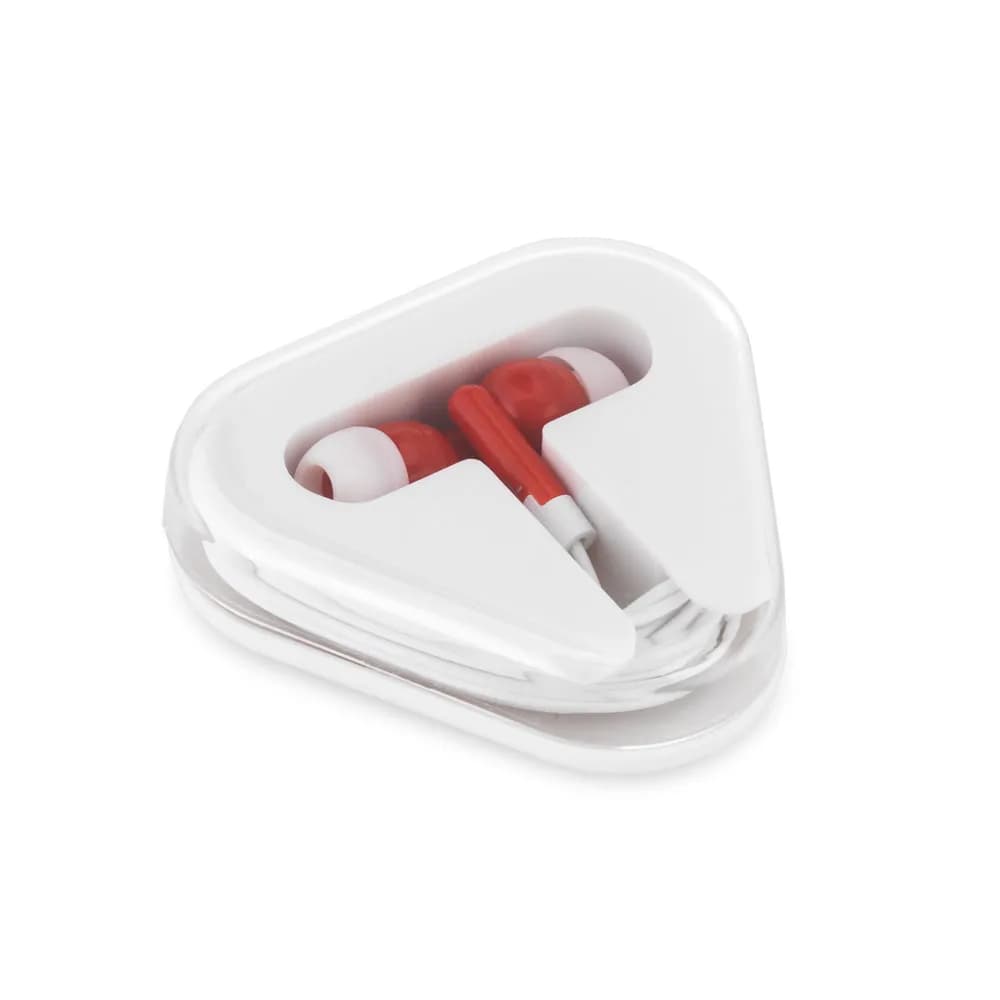 In-Ear Kopfhörer mit 1.25 Meter Kabel aus ABS - FARADAY - Rot